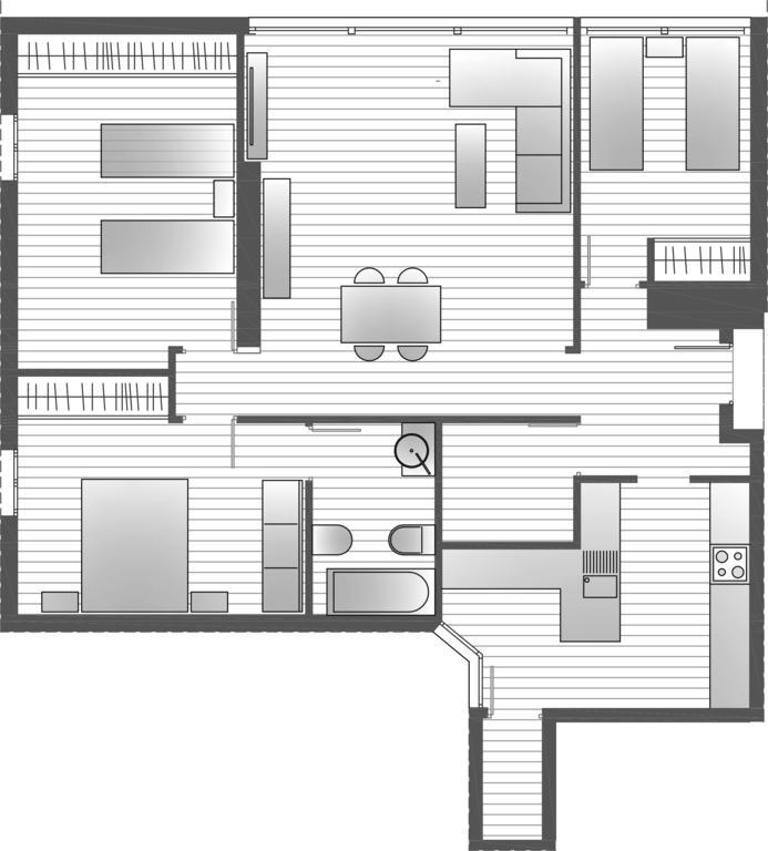 Apartup Opera Tower View Apartment Valencia Luaran gambar